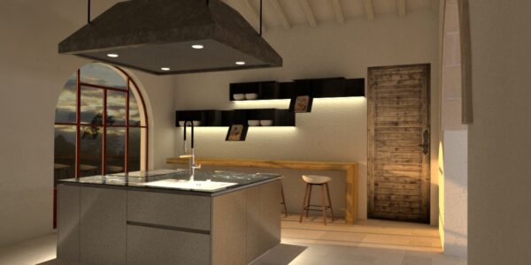 Progetto per cucina in struttura ricettiva