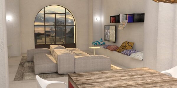 MSR 01 Guest room all'interno di una masseria restaurata come struttura ricettiva nel Salento