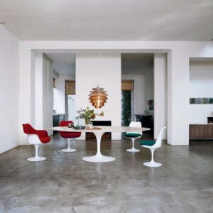 KNOLL Saarinen Tulip Side Chair e High Tables