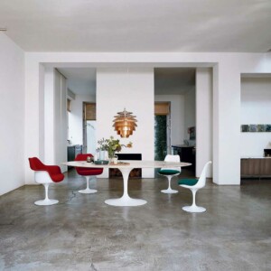 KNOLL Saarinen Tulip Side Chair e High Tables