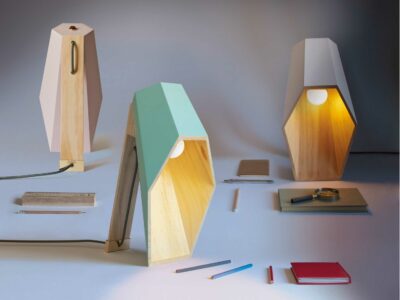 SELETTI Woodspot, lampada