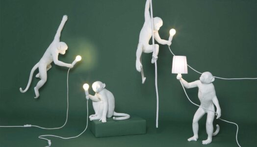 SELETTI Monkey, lampade